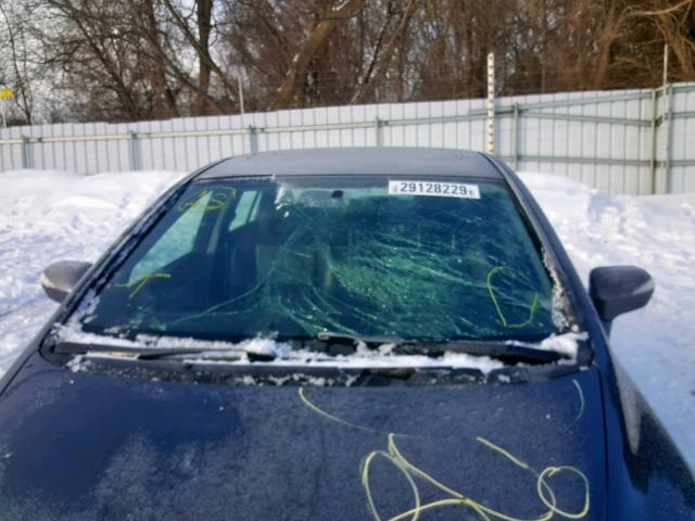 2HHFD5F79AH201079 - 2010 ACURA CSX TECHNO GRAY photo 9