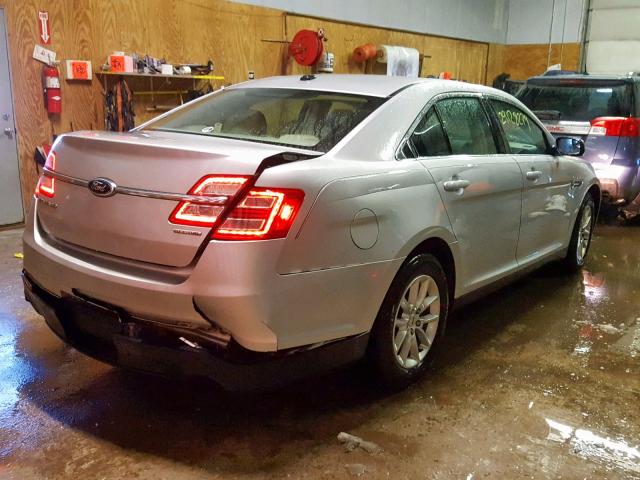 1FAHP2D81DG107779 - 2013 FORD TAURUS SE SILVER photo 4