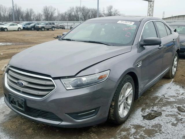 1FAHP2E88EG106869 - 2014 FORD TAURUS SEL GRAY photo 2