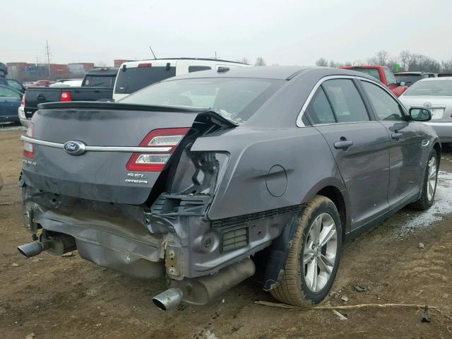 1FAHP2E88EG106869 - 2014 FORD TAURUS SEL GRAY photo 4