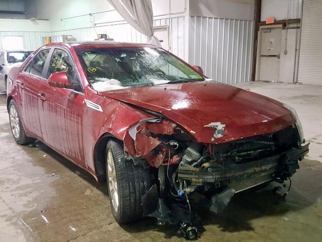 1G6DT57V290123452 - 2009 CADILLAC CTS HI FEA RED photo 1