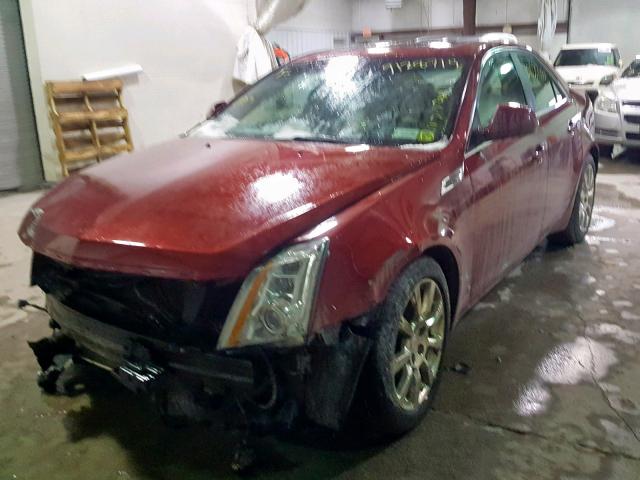 1G6DT57V290123452 - 2009 CADILLAC CTS HI FEA RED photo 2