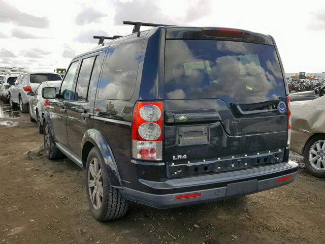 SALAC2D44AA519724 - 2010 LAND ROVER LR4 BASE Чорний фото 3