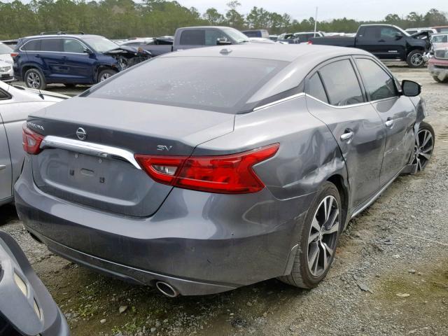 1N4AA6AP9GC433881 - 2016 NISSAN MAXIMA 3.5 GRAY photo 4