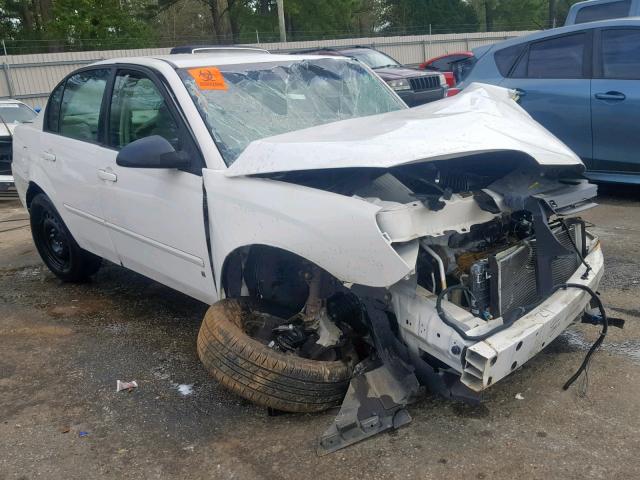 1G1ZS51866F138207 - 2006 CHEVROLET MALIBU LS 白色 照片 1