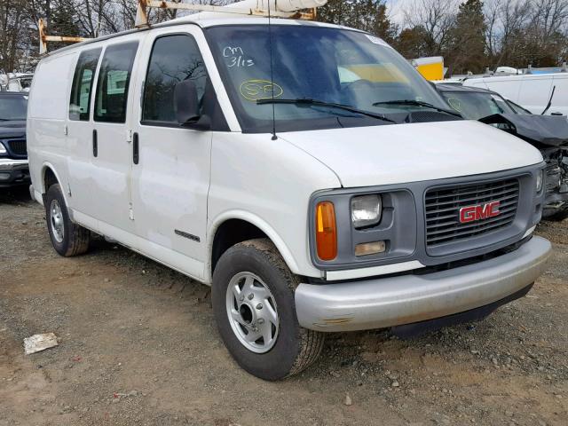 1GTHG35R3Y1114202 - 2000 GMC SAVANA G35 WHITE photo 1