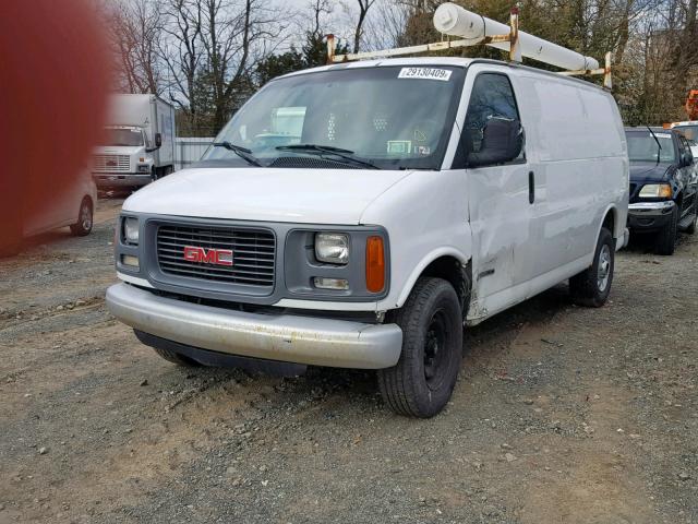 1GTHG35R3Y1114202 - 2000 GMC SAVANA G35 WHITE photo 2