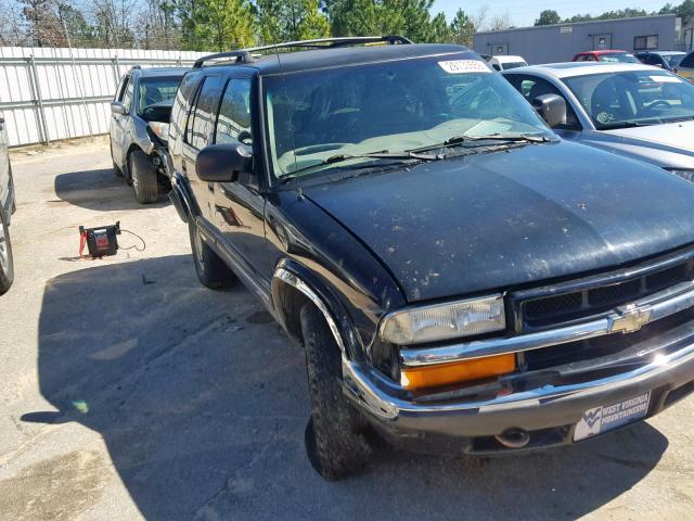 1GNDT13WXY2276417 - 2000 CHEVROLET BLAZER BLACK photo 9