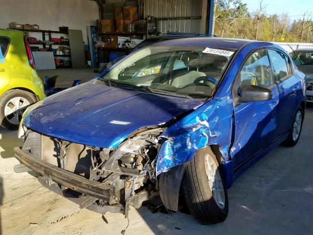 3N1AB6AP6AL710637 - 2010 NISSAN SENTRA 2.0 BLUE photo 2