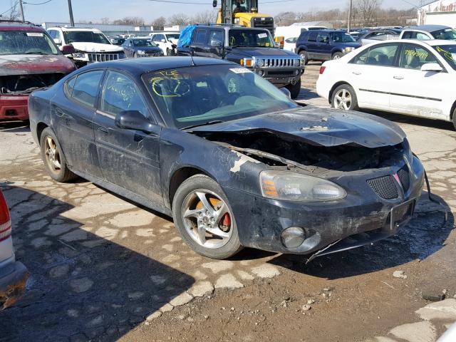 2G2WR524741215550 - 2004 PONTIAC GRAND PRIX BLACK photo 1