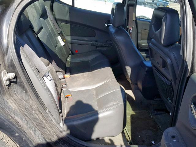 2G2WR524741215550 - 2004 PONTIAC GRAND PRIX BLACK photo 6