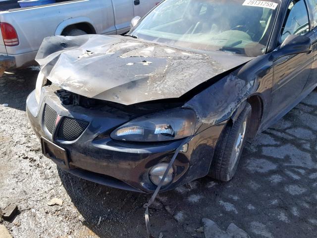 2G2WR524741215550 - 2004 PONTIAC GRAND PRIX BLACK photo 9