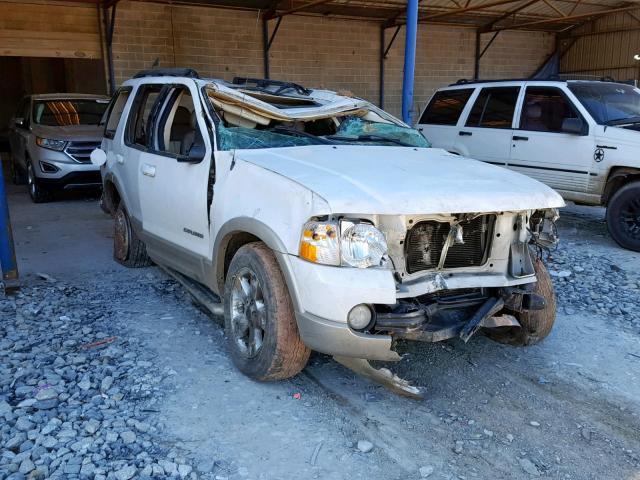 1FMZU64W75ZA04641 - 2005 FORD EXPLORER E WHITE photo 1