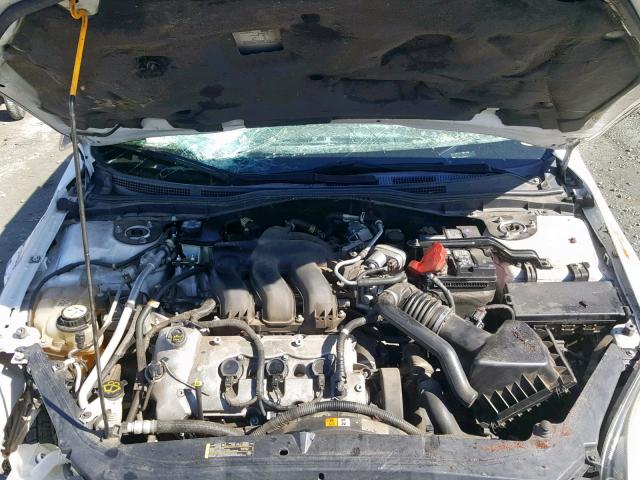 3FAHP08107R139119 - 2007 FORD FUSION SEL WHITE photo 7