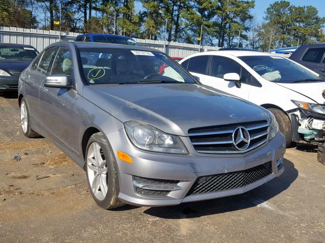 WDDGF4HB7ER304526 - 2014 MERCEDES-BENZ C 250 GRAY photo 1