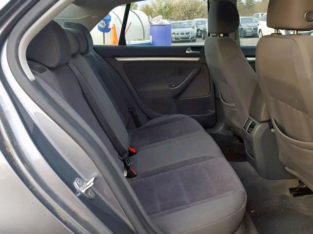 3VWPF71K06M782115 - 2006 VOLKSWAGEN JETTA VALU GRAY photo 6