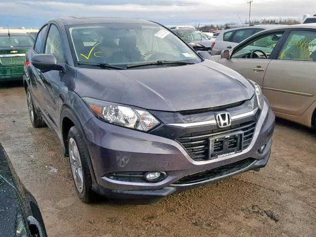 3CZRU6H55HM722534 - 2017 HONDA HR-V EX GRAY photo 1