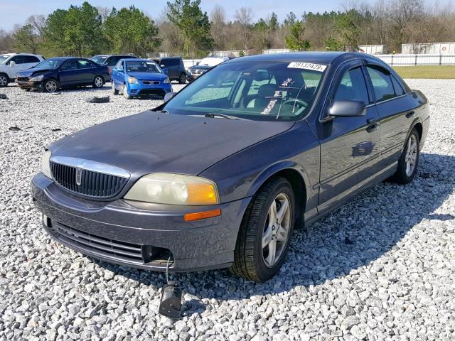 1LNHM87A12Y655899 - 2002 LINCOLN LS BLACK photo 2