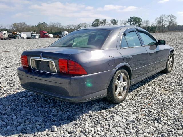 1LNHM87A12Y655899 - 2002 LINCOLN LS BLACK photo 4