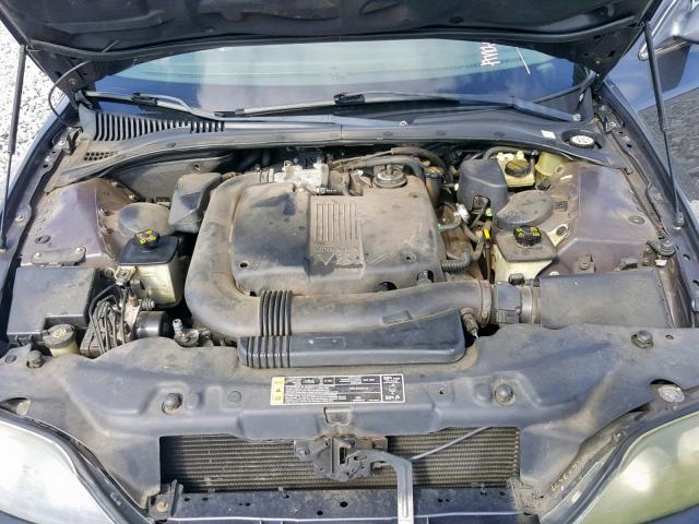 1LNHM87A12Y655899 - 2002 LINCOLN LS BLACK photo 7