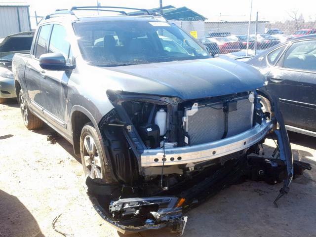 5FPYK3F73JB013368 - 2018 HONDA RIDGELINE GRAY photo 1