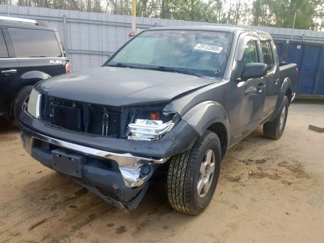 1N6AD07U68C426302 - 2008 NISSAN FRONTIER C GRAY photo 2