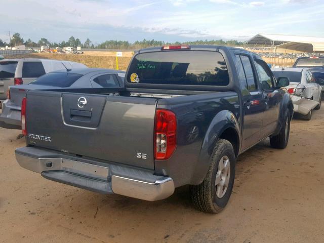 1N6AD07U68C426302 - 2008 NISSAN FRONTIER C GRAY photo 4