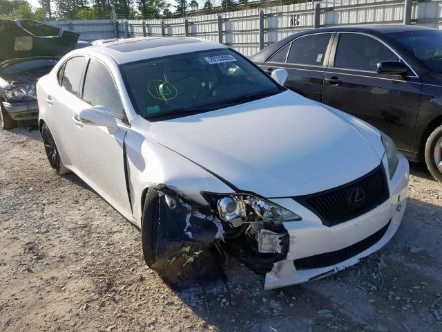 JTHCK262695031859 - 2009 LEXUS IS 250 WHITE photo 1