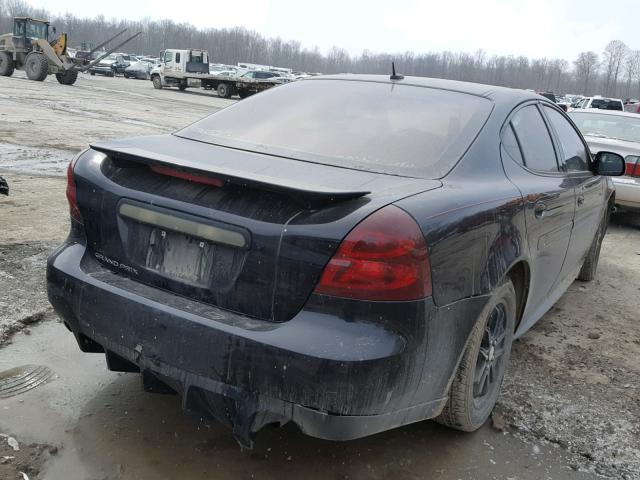 2G2WP552761259194 - 2006 PONTIAC GRAND PRIX BLACK photo 4