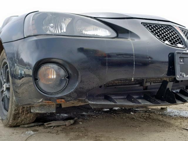 2G2WP552761259194 - 2006 PONTIAC GRAND PRIX BLACK photo 9