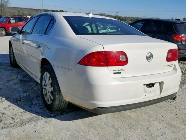 1G4HC5EMXBU137800 - 2011 BUICK LUCERNE CX WHITE photo 3