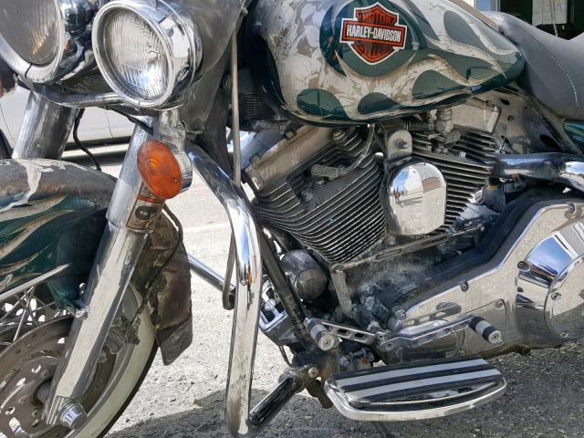 1HD1FRW111Y657432 - 2001 HARLEY-DAVIDSON FLHRCI GREEN photo 9