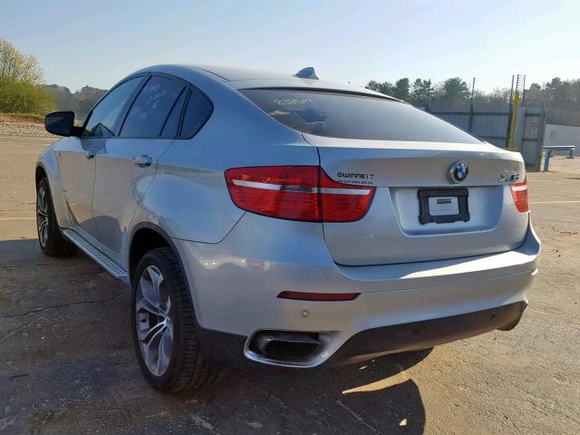 5UXFG8C58BLZ95154 - 2011 BMW X6 XDRIVE5 SILVER photo 3