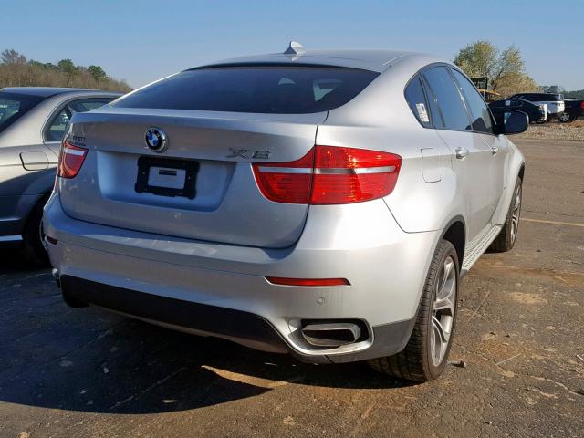 5UXFG8C58BLZ95154 - 2011 BMW X6 XDRIVE5 Күміс фото 4