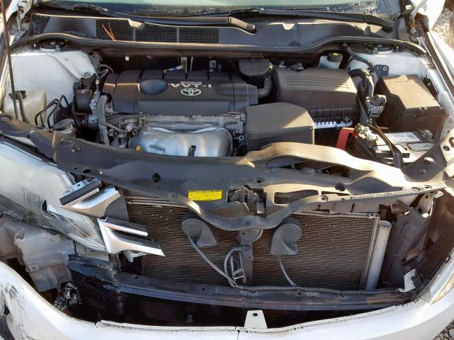 4T3ZE11A49U006480 - 2009 TOYOTA VENZA WHITE photo 7