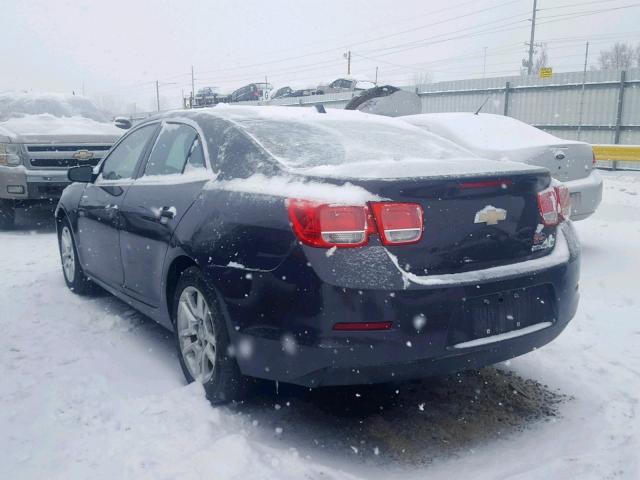 1G11D5RR4DF110794 - 2013 CHEVROLET MALIBU 1LT ნაცრისფერი ფოტო 3