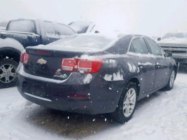 1G11D5RR4DF110794 - 2013 CHEVROLET MALIBU 1LT ნაცრისფერი ფოტო 4