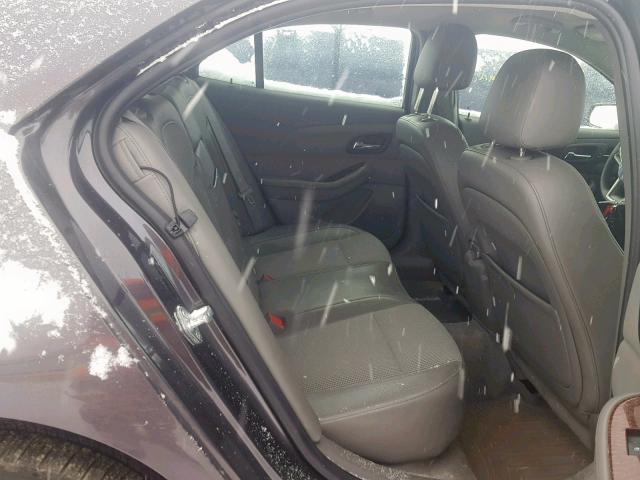 1G11D5RR4DF110794 - 2013 CHEVROLET MALIBU 1LT ნაცრისფერი ფოტო 6