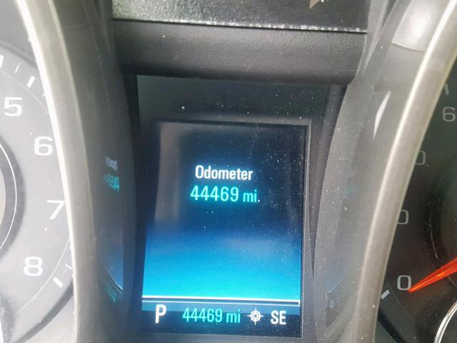 1G11D5RR4DF110794 - 2013 CHEVROLET MALIBU 1LT ნაცრისფერი ფოტო 8