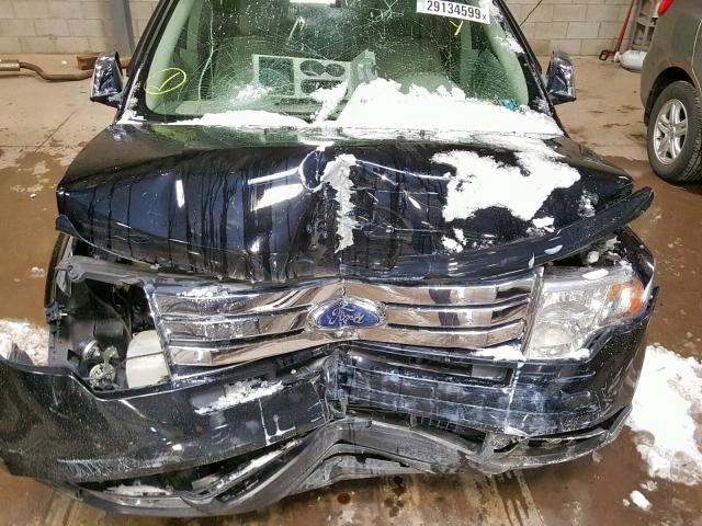 2FMDK39C47BB36985 - 2007 FORD EDGE SEL P BLACK photo 7