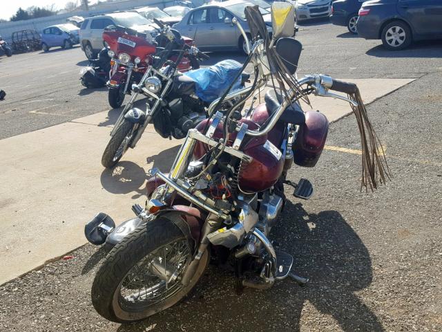 1HFSC52056A306789 - 2006 HONDA VT1300 S BURGUNDY photo 9