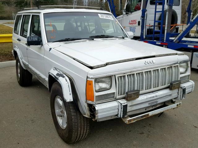 1J4FJ58L0LL130179 - 1990 JEEP CHEROKEE L WHITE photo 1