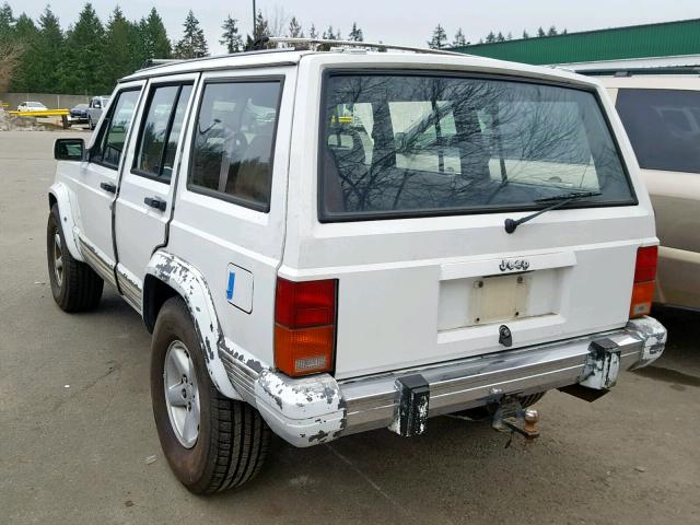 1J4FJ58L0LL130179 - 1990 JEEP CHEROKEE L WHITE photo 3