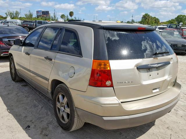 2C4GM48L85R500042 - 2005 CHRYSLER PACIFICA TAN photo 3