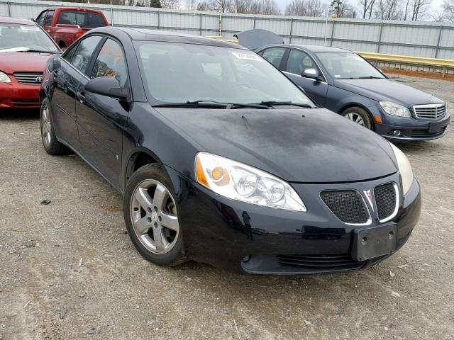 1G2ZH58N174217433 - 2007 PONTIAC G6 GT BLACK photo 1