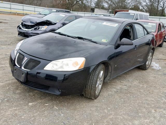 1G2ZH58N174217433 - 2007 PONTIAC G6 GT BLACK photo 2