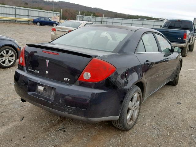 1G2ZH58N174217433 - 2007 PONTIAC G6 GT BLACK photo 4