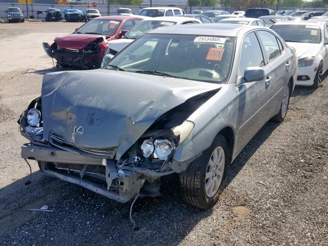 JTHBF30G720057612 - 2002 LEXUS ES 300 GRAY photo 2