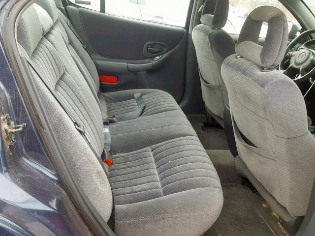 1G2WP52K11F159677 - 2001 PONTIAC GRAND PRIX BLUE photo 6