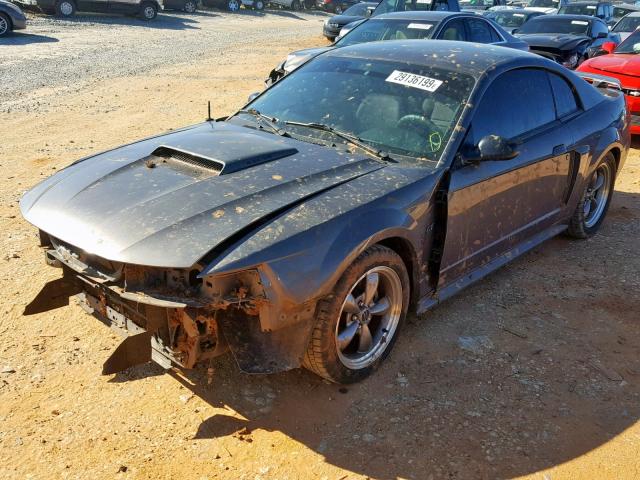 1FAFP42X73F445690 - 2003 FORD MUSTANG GT GRAY photo 2